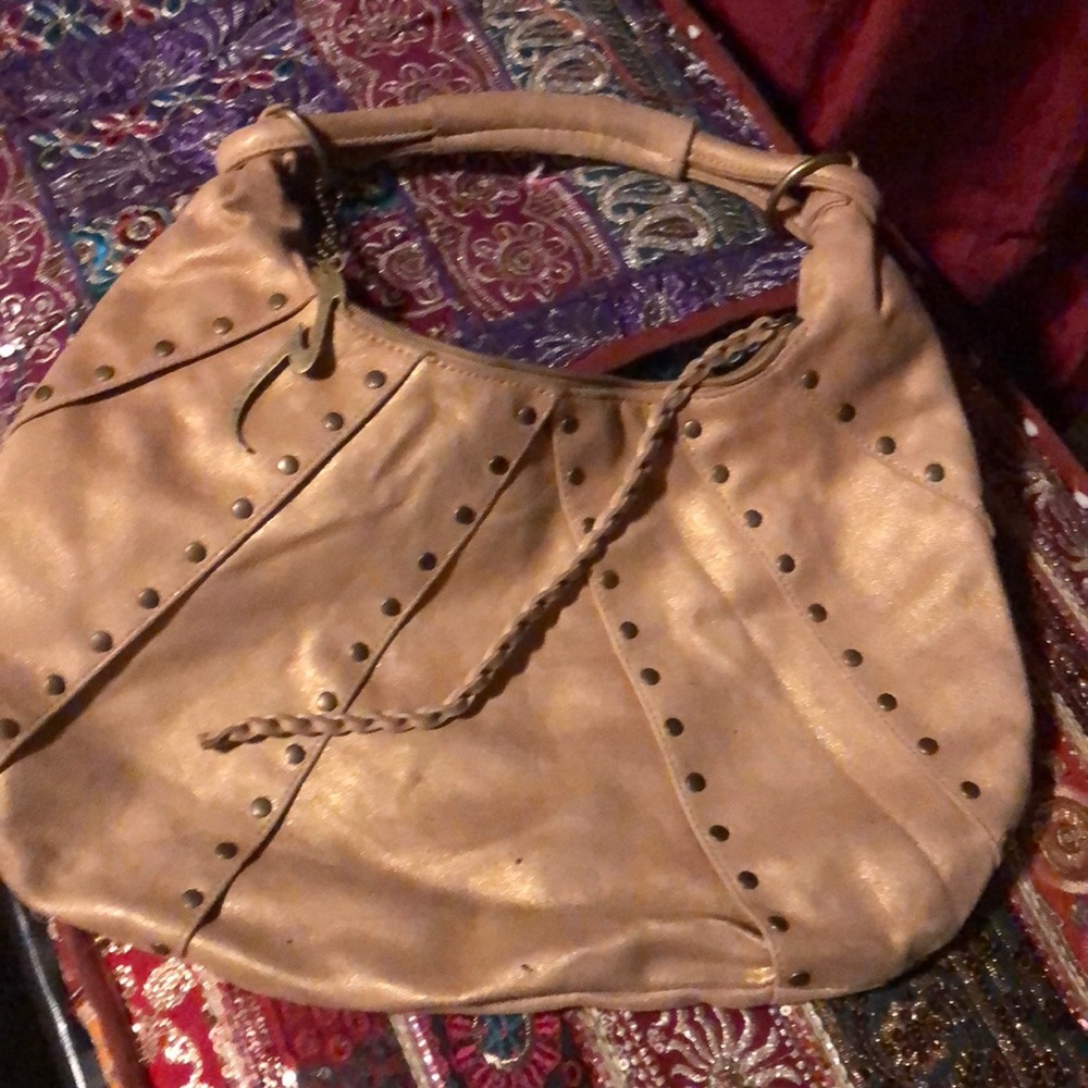 Bronze handbag